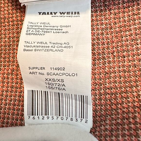 Tally Weijl Poncho XXS/XS Aztec Print Open Front Cardigan Kaftan Cotton Blend - Picture 7 of 16